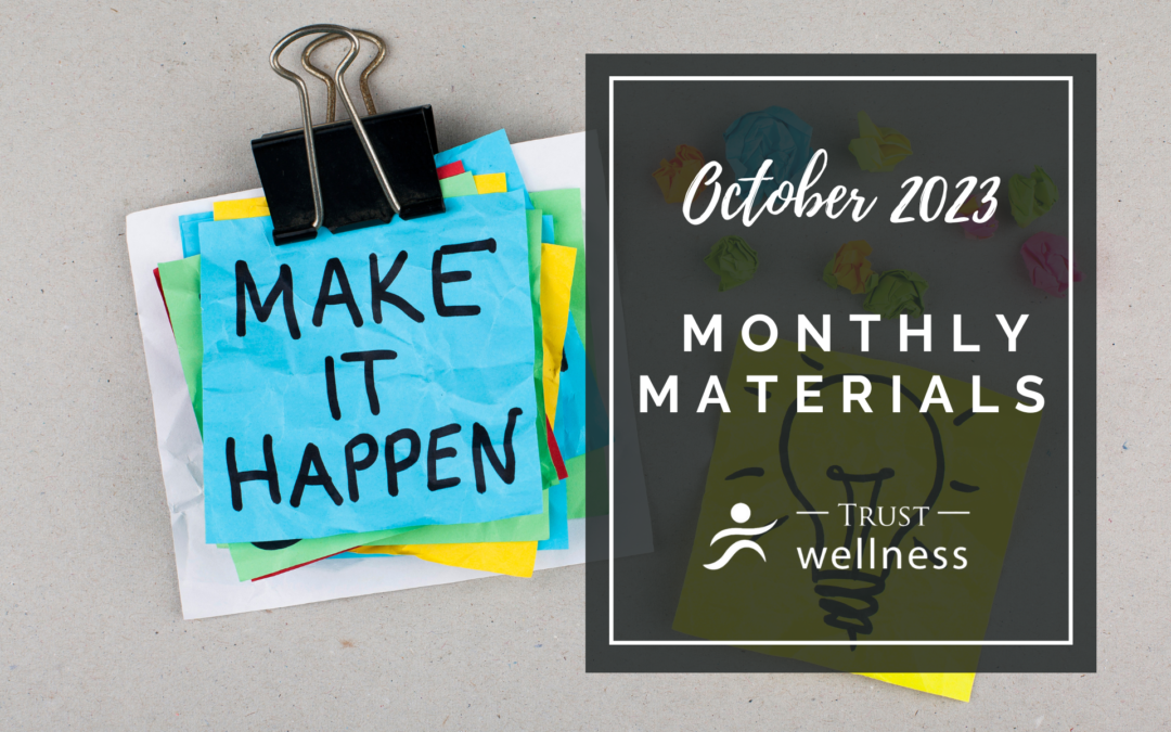 October 2023 Wellness Materials